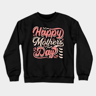 HapMother'S Day 2022 Mom Grandma Love Floral Crewneck Sweatshirt